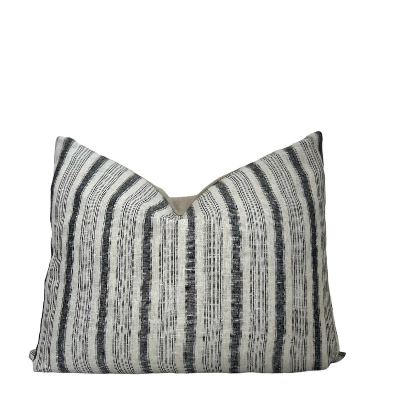 Pinstripe pillow clearance